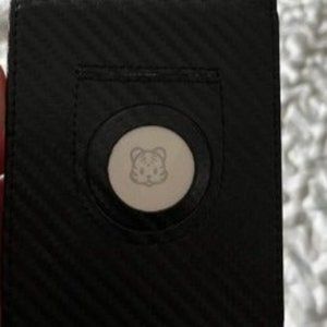 Airtag Wallet Men, Wallet for Men with Airtag Holder, Leather Credit Card Case
